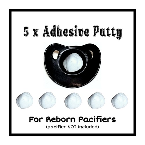 Adhesive reborn pacifier - adhesive,